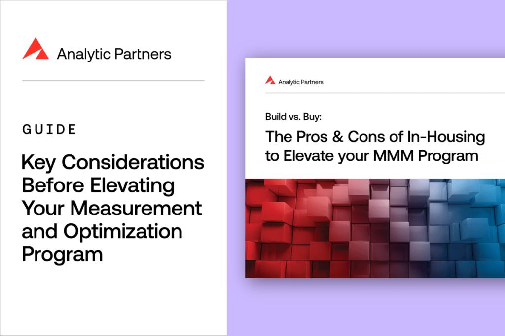 Build vs Buy: The Pros & Cons of In-Housing to Elevate your MMM Program
