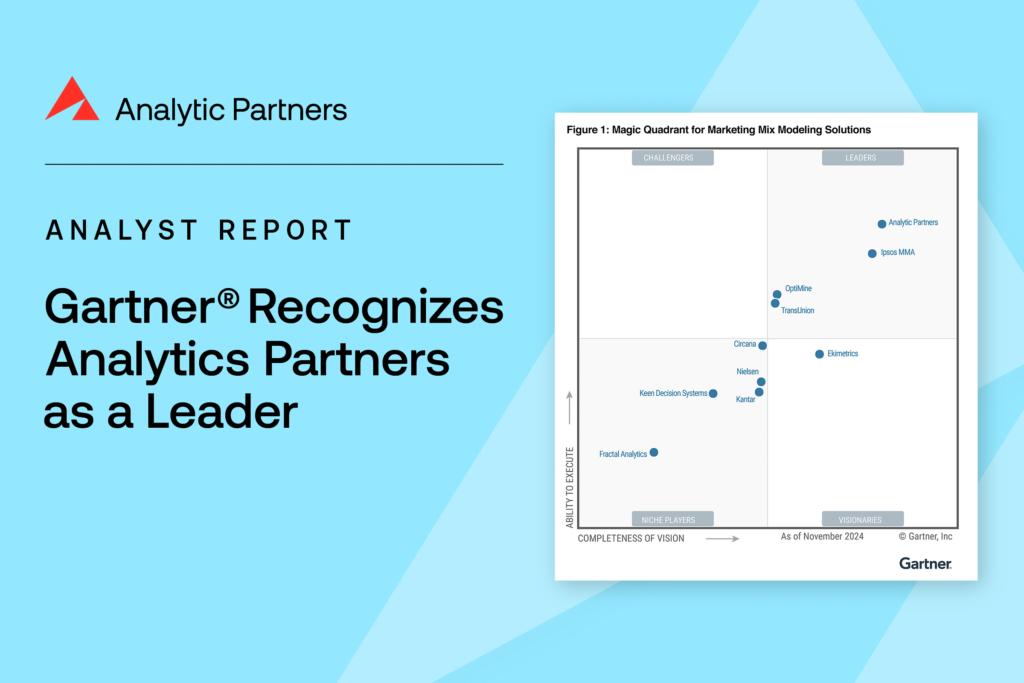 Gartner® Recognizes Analytic Partners as a Leader